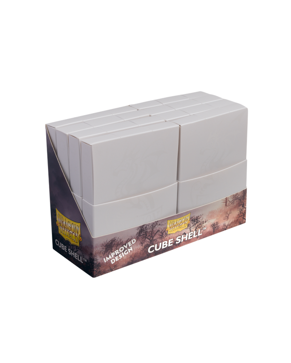 Dragon Shield Cube Shell Ashen White Card Deck Box AT-30535