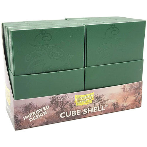 Dragon Shield Cube Shell Forest Green Color Card Deck Box AT-30551