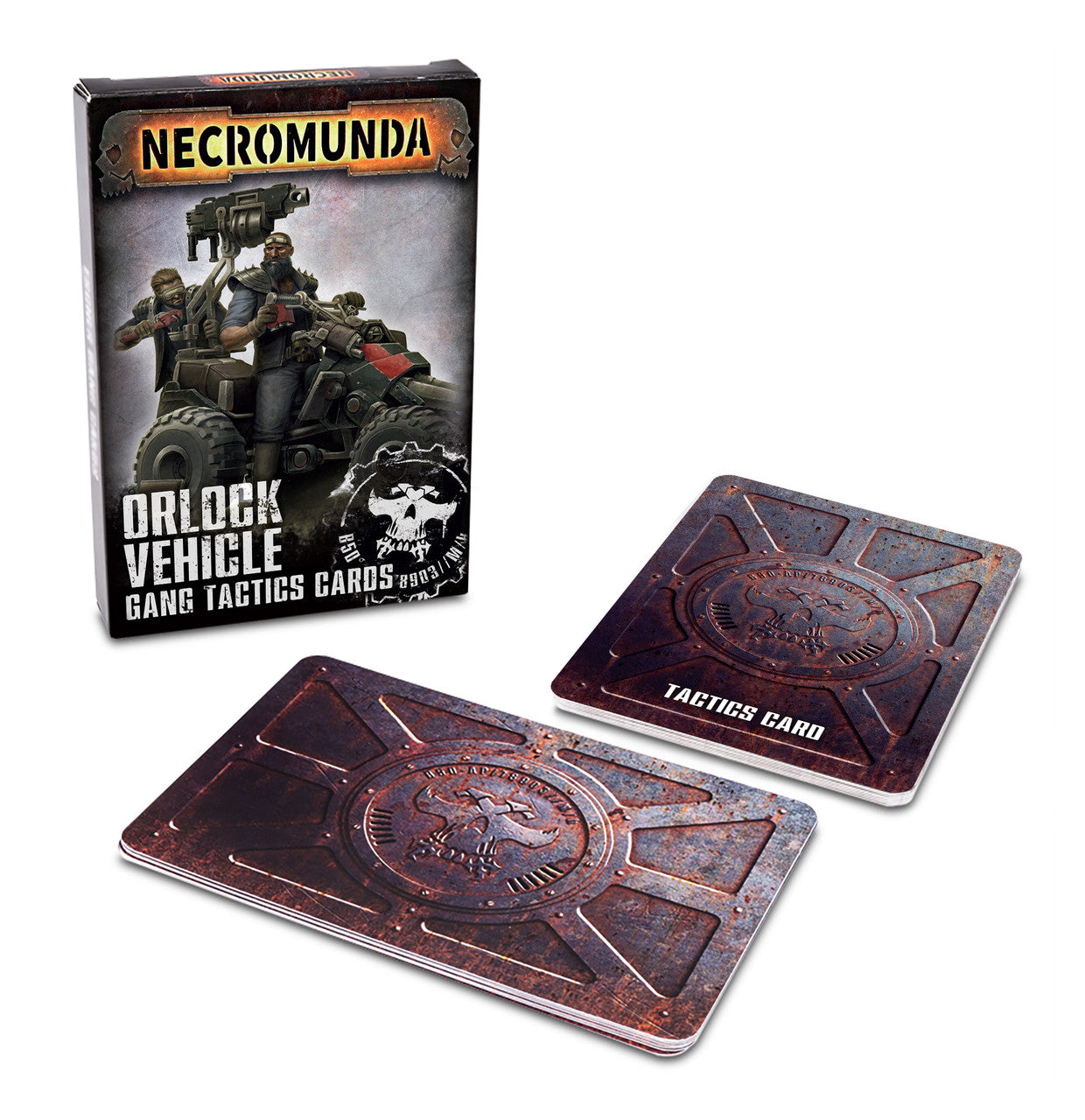 Games Workshop Warhammer 40K Necromunda Orlock Vehicle Tactics Cards 300-95