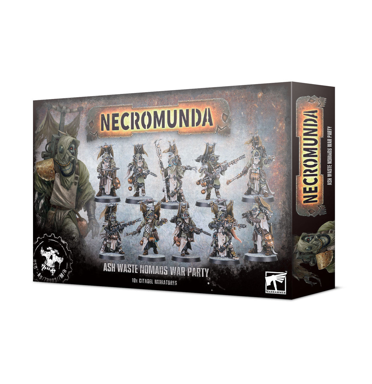 Games Workshop Warhammer 40K Necromunda Ash Wastes Nomads War Party 300-96