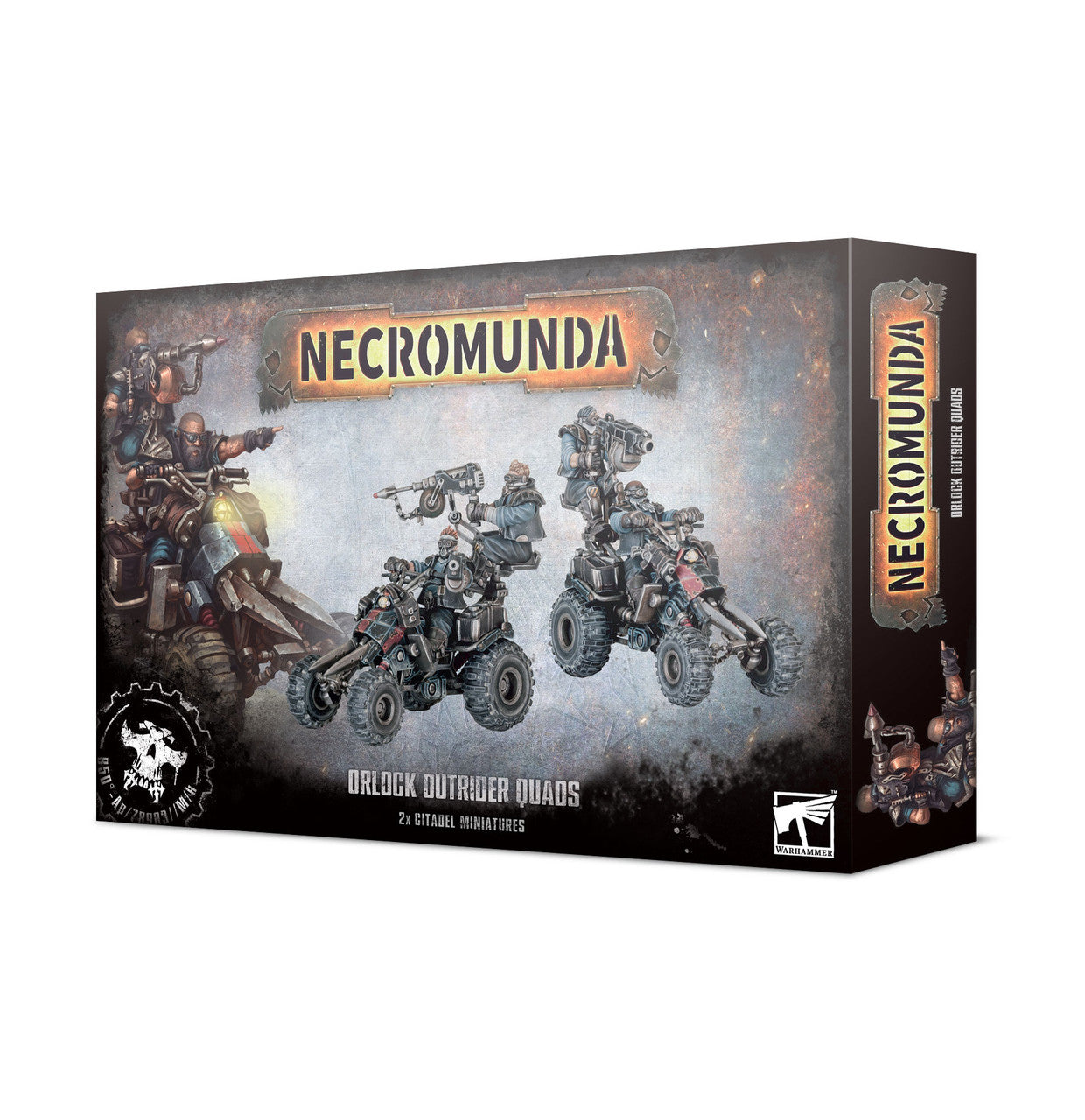 Games Workshop Warhammer 40K Necromunda Orlock Outrider Quads 300-98