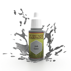 The Army Painter Warpaint Ash Grey Non Toxic Acrylic Paints 18ml WP1117
