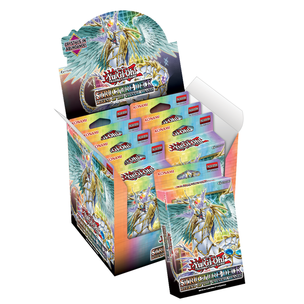 Yu-Gi-Oh Legend of the Crystal Beasts Structure Deck Display