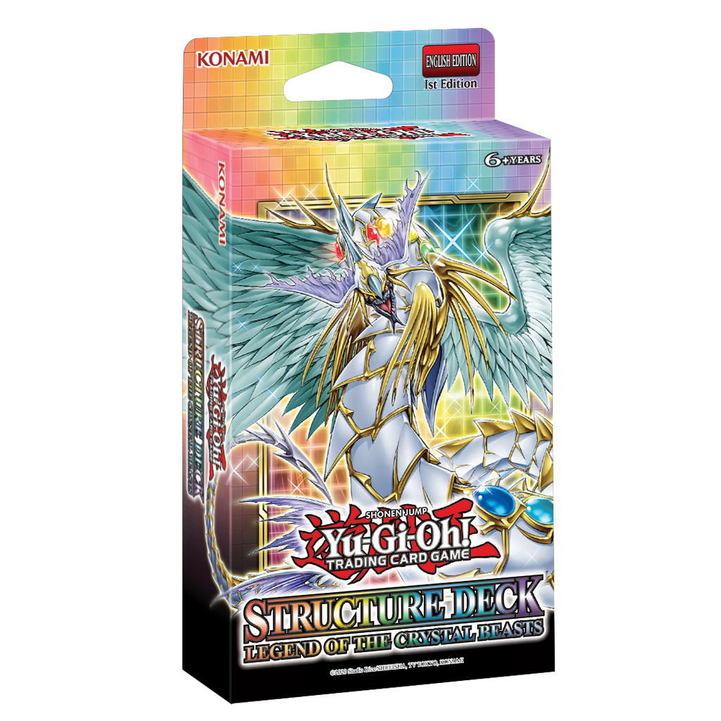 Yu-Gi-Oh Legend of the Crystal Beasts Structure Deck Display