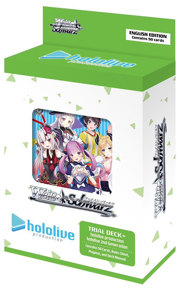 Weiss Schwarz: hololive production 2nd Generation Trial Deck+