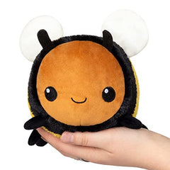 Squishable Snugglemi Snackers Fuzzy Bumblebee 5 Inch Plush Toy