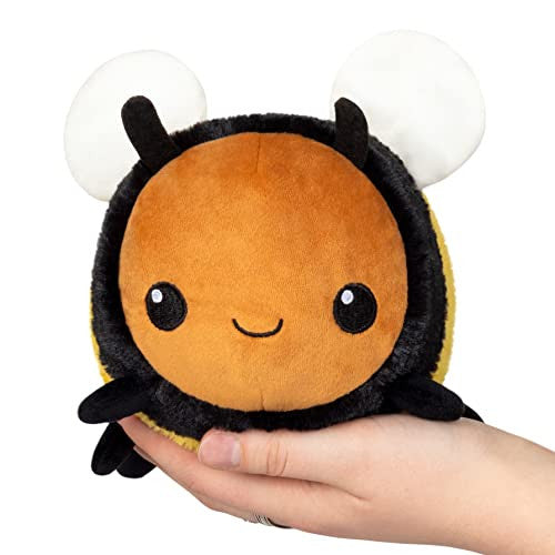 Squishable Snugglemi Snackers Fuzzy Bumblebee 5 Inch Plush Toy