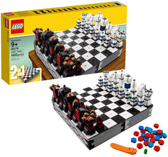 LEGO (40174) Chess Set 2 in one Includes a Buildable Chessboard and Buildable Playing Pieces (1,400 Pieces)
