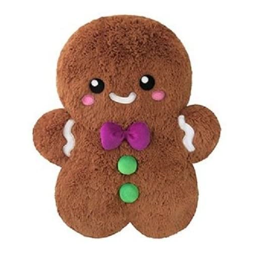 Squishable Mini Gingerbread Man 7 Inch Plush Toy