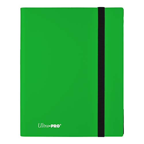 Ultra Pro E-15148 Eclipse 9-Pocket PRO-Binder-Lime Green