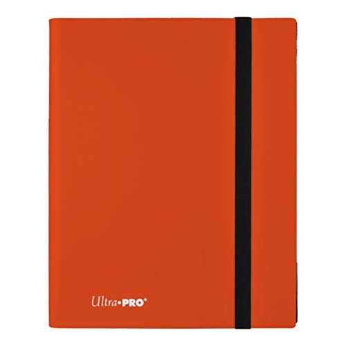 Ultra Pro E-15149 Eclipse 9-Pocket PRO-Binder-Pumpkin Orange