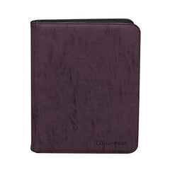 Suede Collection Zippered 9-Pocket Premium PRO-Binder - Amethyst