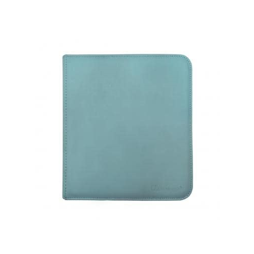 Ultra Pro E-15744 Ultra Pro-12 Pocket Zippered Pro Binder-Light Blue