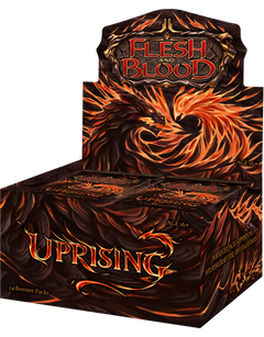 Flesh and Blood TCG Uprising Booster Display