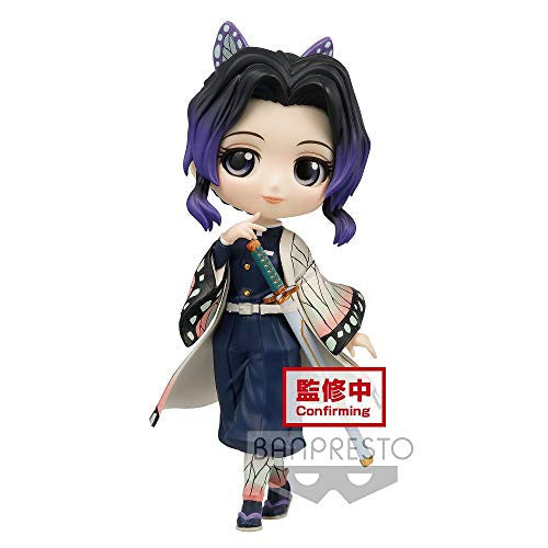 Banpresto Demon Slayer: Kimetsu no Yaiba Q posket-Shinobu Kocho-ver.A Multiple Colors (BP17624)
