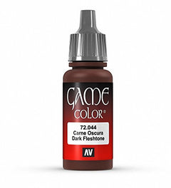 Vallejo Game Color Dark Fleshtone Acrylic Non Toxic Paints 17ml VAL-72044