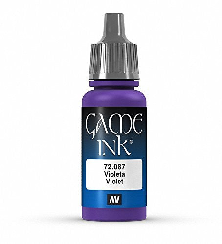 Vallejo Game Color Violet Acrylic Non Toxic Paints 17ml VAL-72087