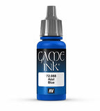 Vallejo Game Color Ink Blue Acrylic Non Toxic Paints 17ml VAL-72088