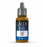 Vallejo Game Color Sepia Acrylic Non Toxic Paints 17ml VAL-72091