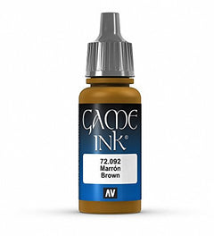 Vallejo Game Color Brown Acrylic Non Toxic Paints 17ml VAL-72092