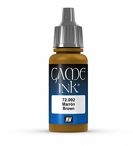 Vallejo Game Color Brown Acrylic Non Toxic Paints 17ml VAL-72092