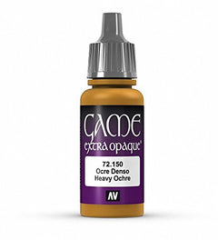 Vallejo Game Color Heavy Ochre X-Opaque Non Toxic Acrylic Paints 17ml VAL-72150