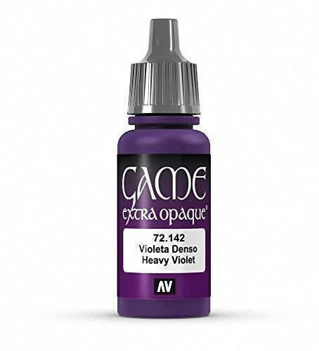 Vallejo Game Color Heavy Violet X-Opaque Non Toxic Acrylic Paints 17ml VAL-72142