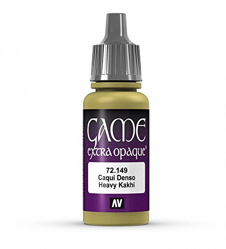 Vallejo Game Color Heavy Kakhi X-Opaque Non Toxic Acrylic Paints 17ml VAL-72149
