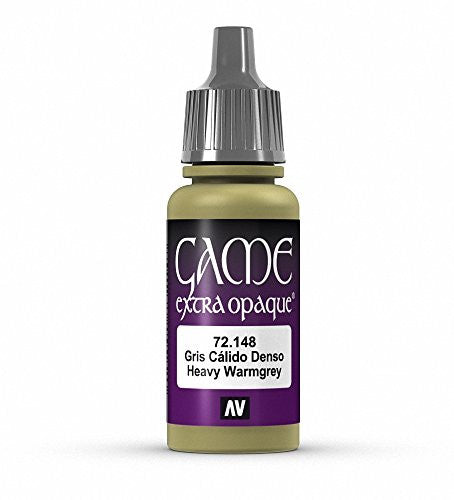 Vallejo Game Color Heavy Warm grey X-Opaque Non Toxic Acrylic Paints 17ml VAL-72148