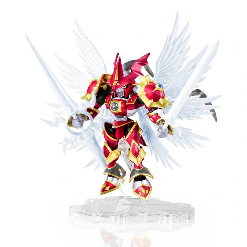 Tamashii Nations - Digimon Tamers - [Digimon Unit] Dukemon/Gallantmon: Crimsonmode, Bandai Spirits NXEDGE Style Action Figure
