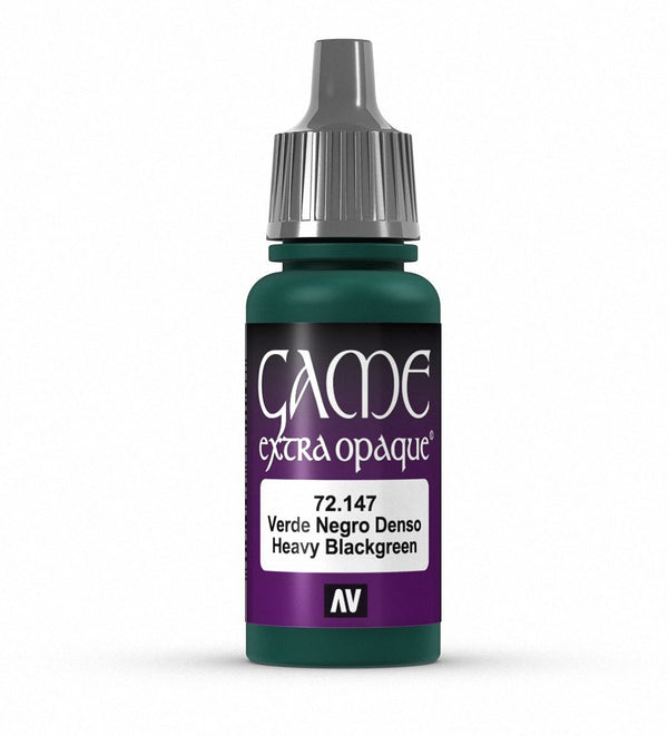 Vallejo Game Color Heavy Green X-Opaque Non Toxic Acrylic Paints 17ml VAL-72146