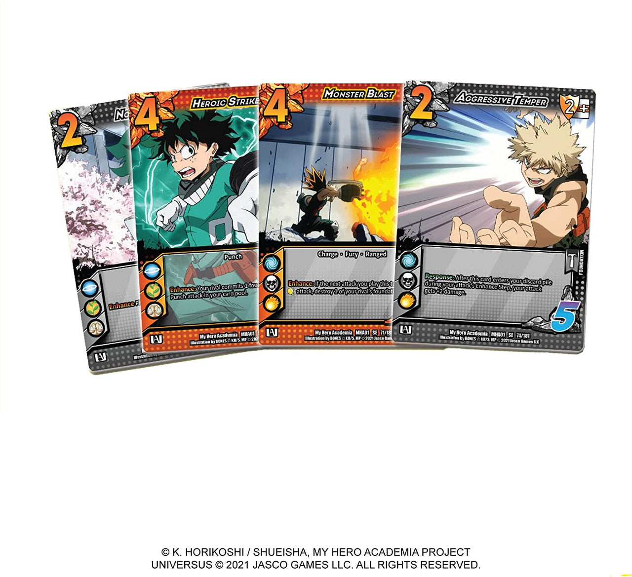 My Hero Academia CCG 2 Player Rival Deck