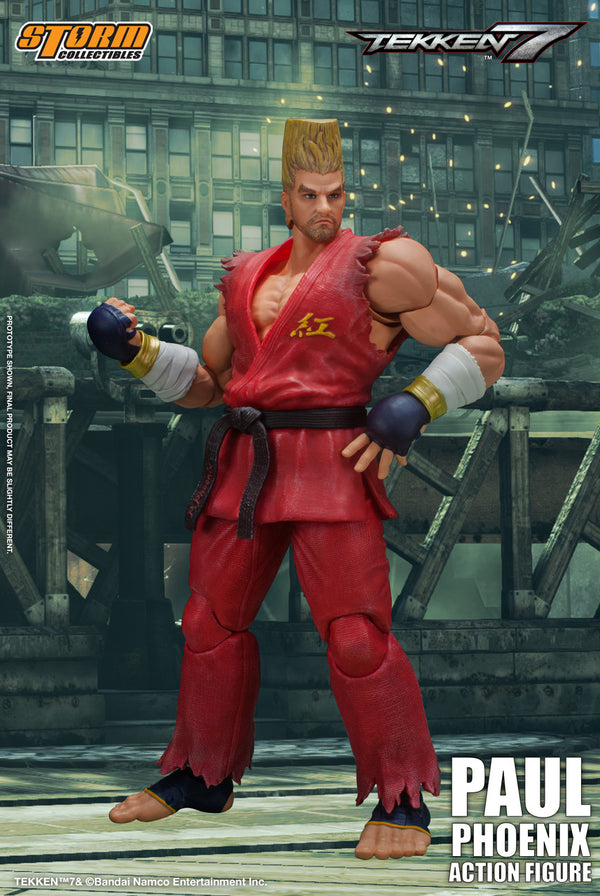 Paul Phoenix Tekken 7 Storm Collectibles 1/12 Action Figure