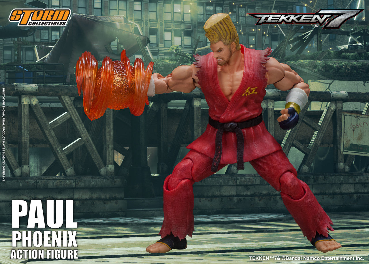 Paul Phoenix Tekken 7 Storm Collectibles 1/12 Action Figure