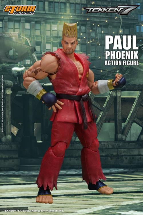 Paul Phoenix Tekken 7 Storm Collectibles 1/12 Action Figure