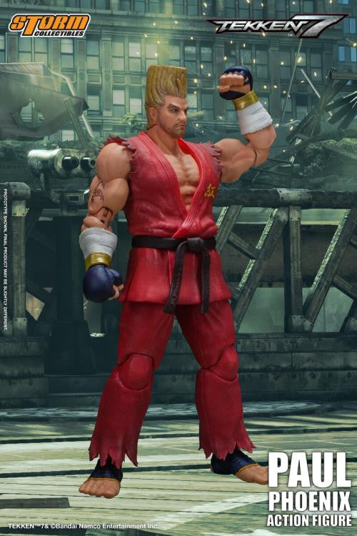 Paul Phoenix Tekken 7 Storm Collectibles 1/12 Action Figure