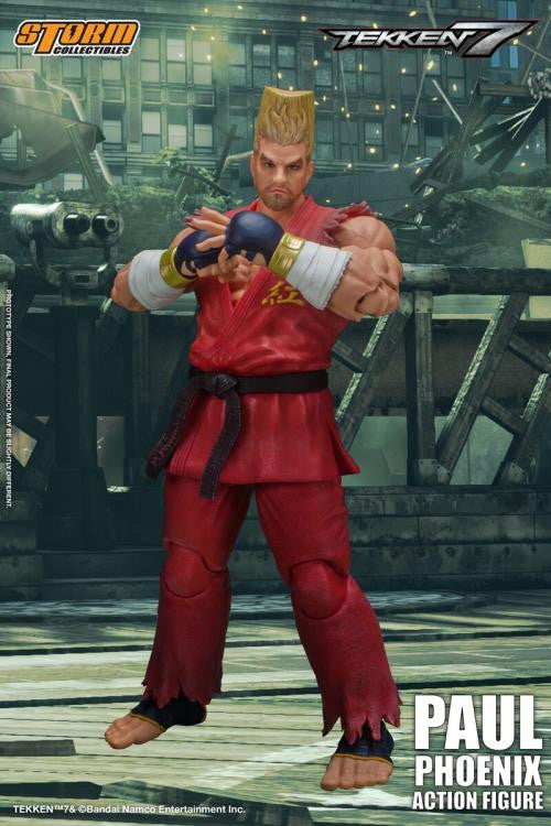 Paul Phoenix Tekken 7 Storm Collectibles 1/12 Action Figure