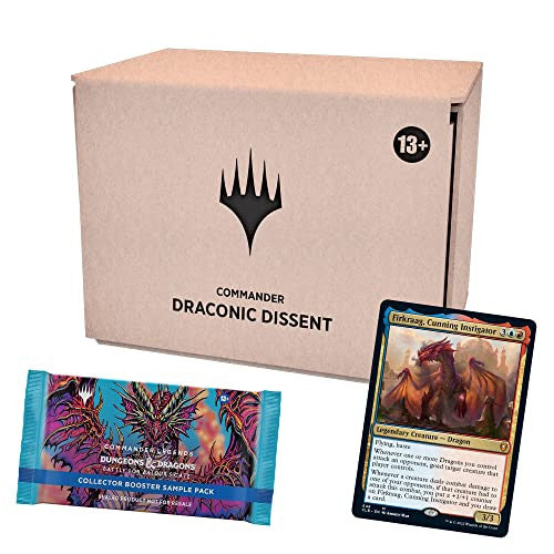 MTG Magic The Gathering CCG Commander Legends Battle For Baldur's Gate Commander Deck Draconic Dissent Single Pack BBG-CDD-DraconicDissent