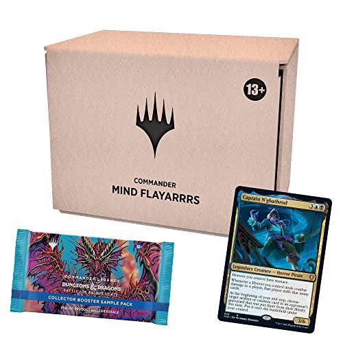 MTG Magic The Gathering CCG Commander Legends Battle For Baldur's Gate Commander Deck Mind Flayarrrs Single Pack BBG-CDD-MindFlayarrrs