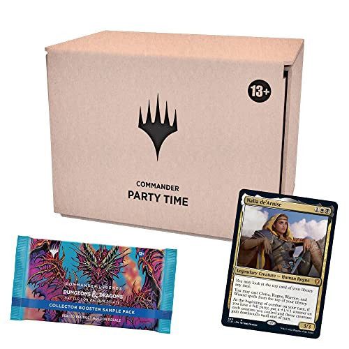 MTG Magic The Gathering CCG Commander Legends Battle For Baldur's Gate Commander Deck Party Time Single Pack BBG-CDD-PartyTime