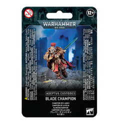 Games Workshop Warhammer 40k Adeptus Custodes Blade Champion Miniature 01-17