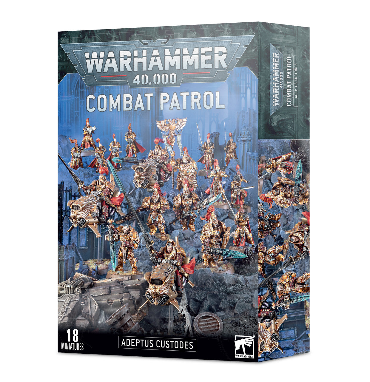 Games Workshop Warhammer 40K Combat Patrol Custodes Adeptus 01-18