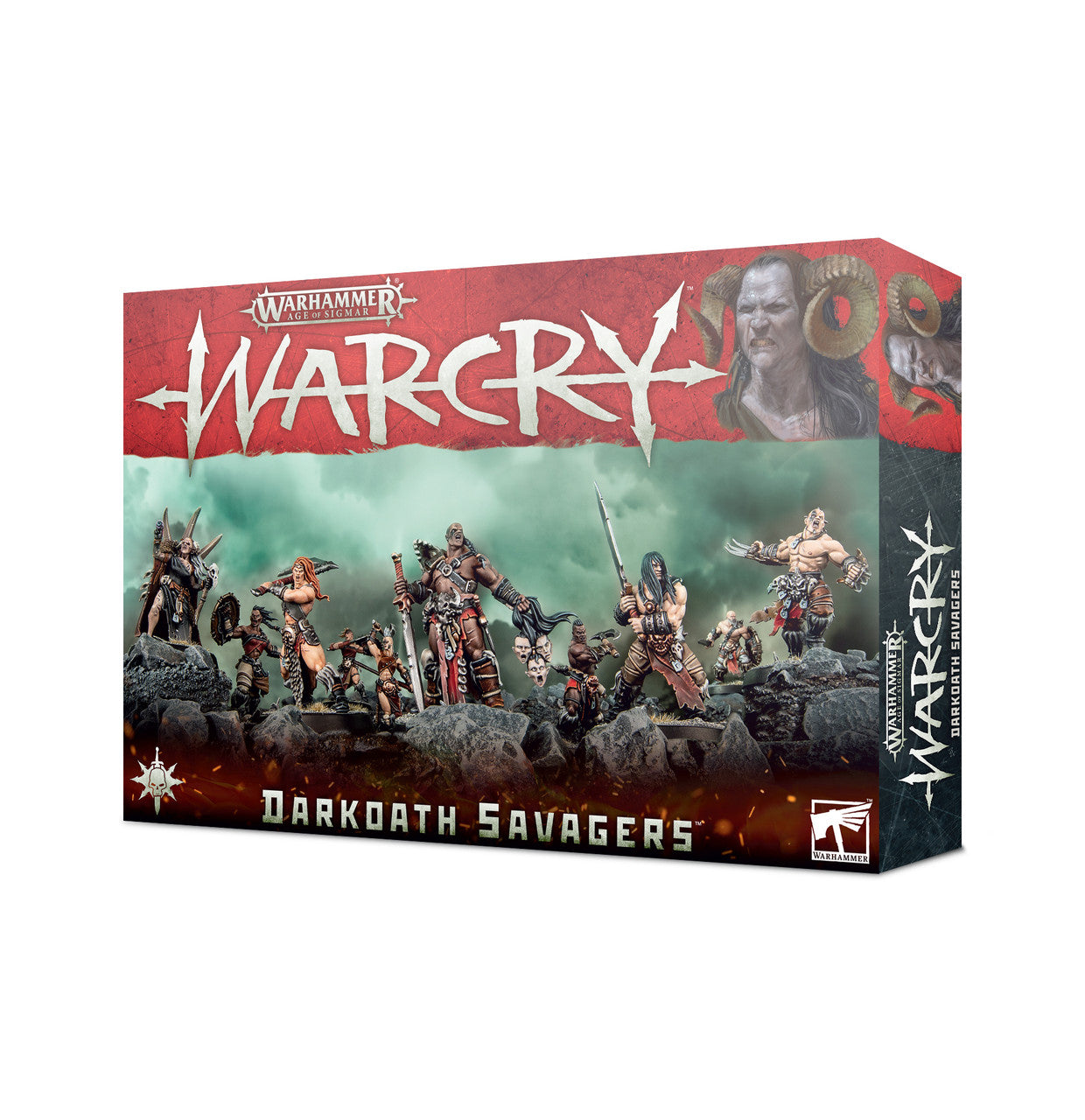 Games Workshop Warhammer Age of Sigmar Warcry Darkoath Savagers Miniatures 111-86
