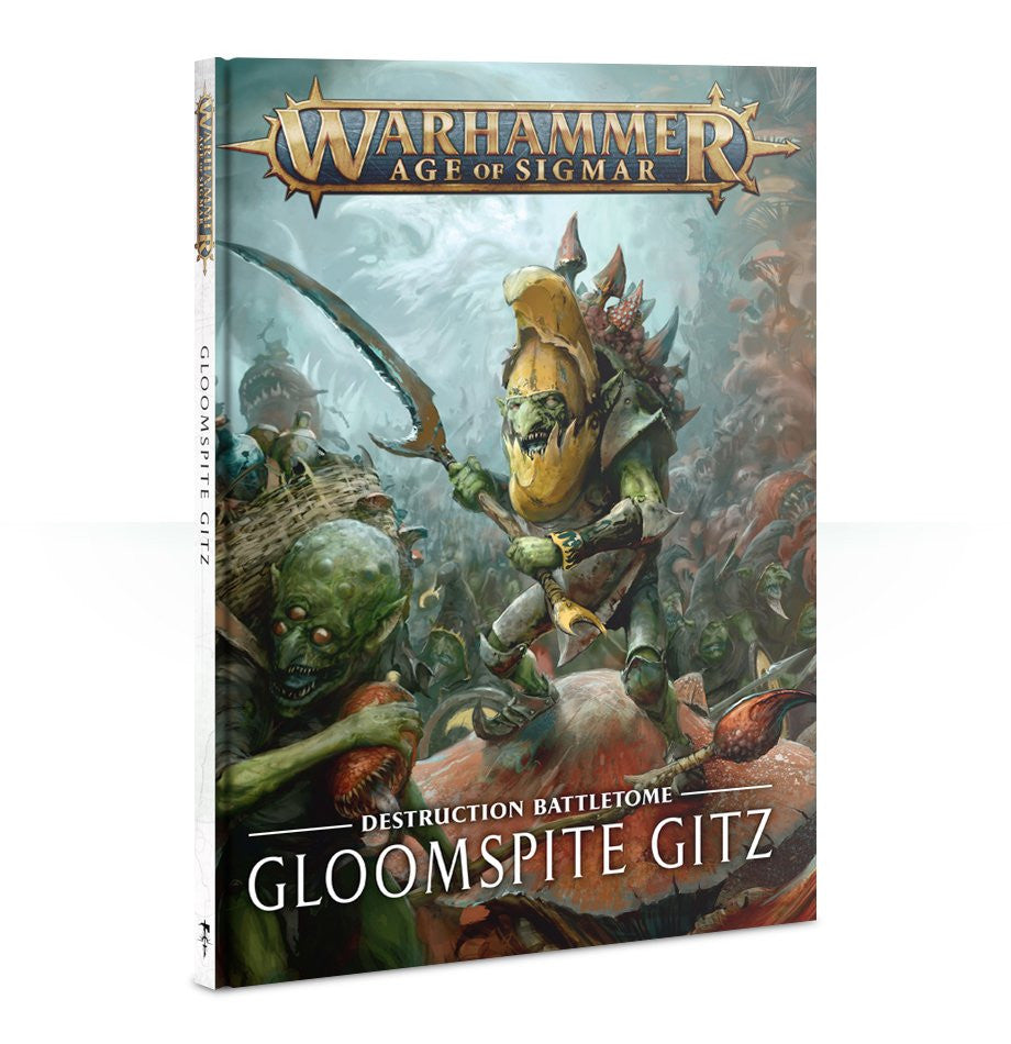 Games Workshop Warhammer Age of Sigmar Grand Alliance Destruction Battletome Gloomspite Gitz 89-63-60