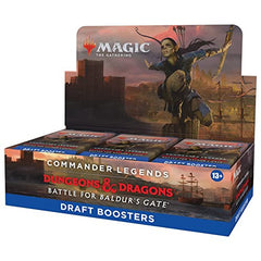 Magic the Gathering CCG: Commander Legends: Battle for Baldur's Gate Draft Booster Display (24) Pack