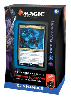 MTG Magic The Gathering CCG Commander Legends Battle For Baldur's Gate Commander Deck Mind Flayarrrs Single Pack BBG-CDD-MindFlayarrrs