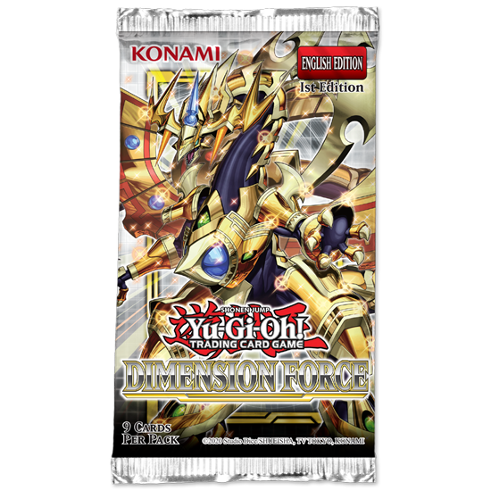 Yu-Gi-Oh! TCG: Dimension Force Booster Display