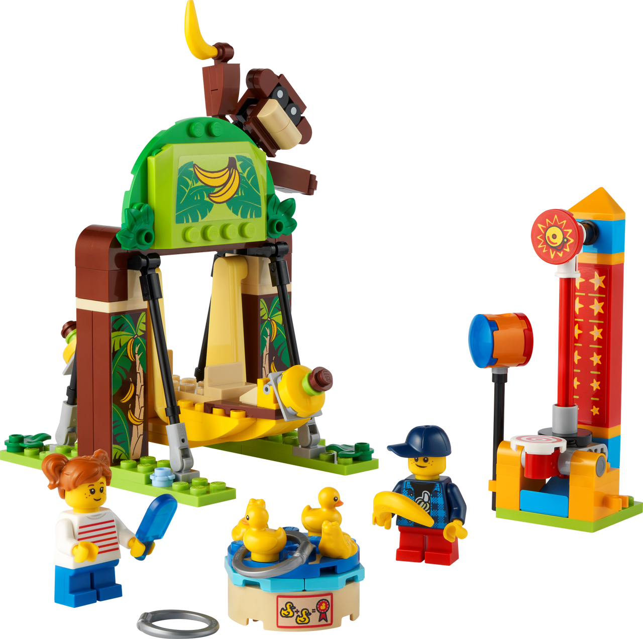 LEGO 40529 LEGO Childrenâ€™s Amusement Park Building Kit Set 170-piece Set
