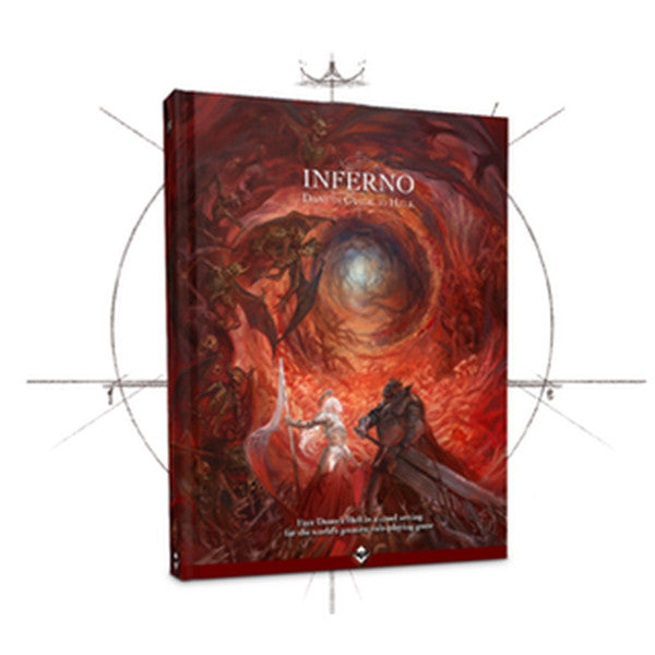 Inferno RPG Dante's Guide to Hell Campaign Setting Player's Handbook 5e AGSGIN06