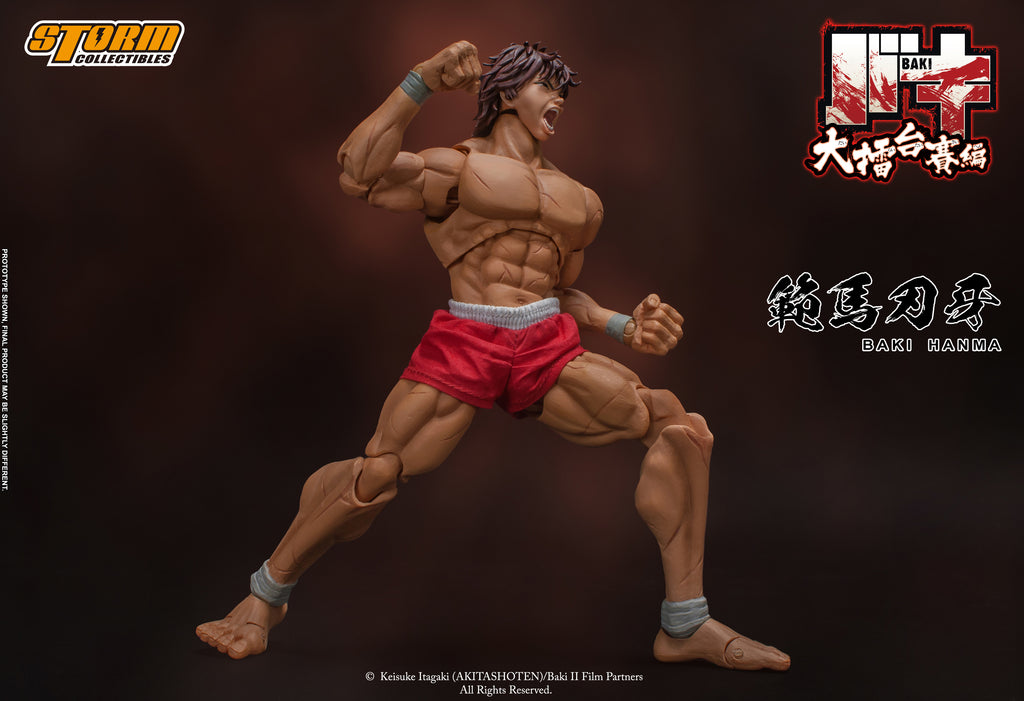 Baki Hanma Baki Storm Collectibles 1/12 Action Figure